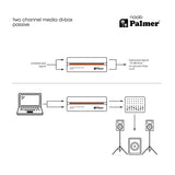 Palmer RIVER naab - Passiv 2-kanals DI-boks til medieanvendelse