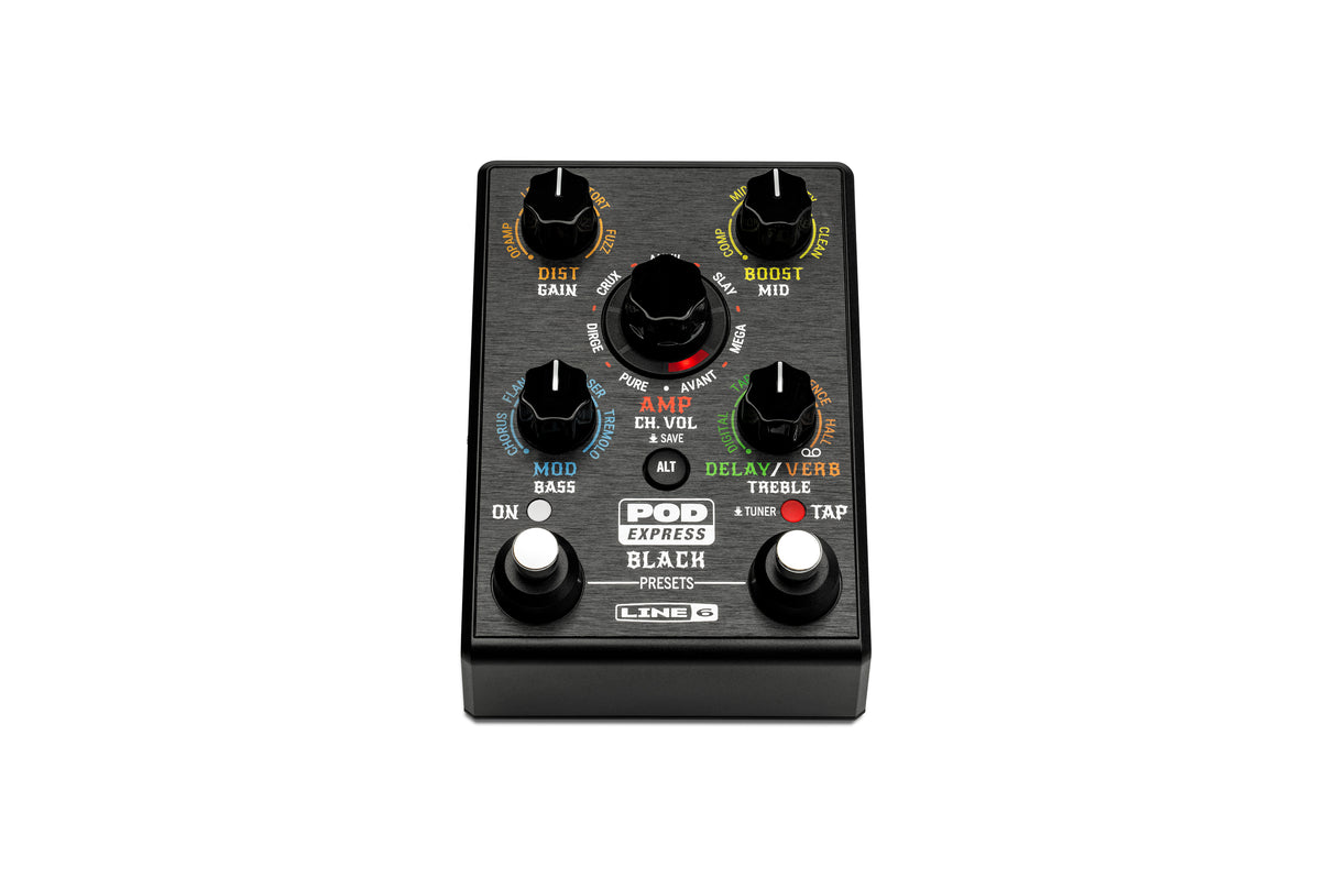 Line6 Pod Express Black Guitar Multieffekt