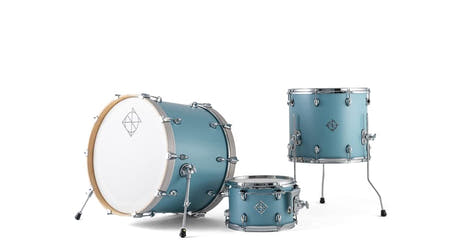 Dixon PODCSTH322-01-QB shellset, Satin Quetzal Blue