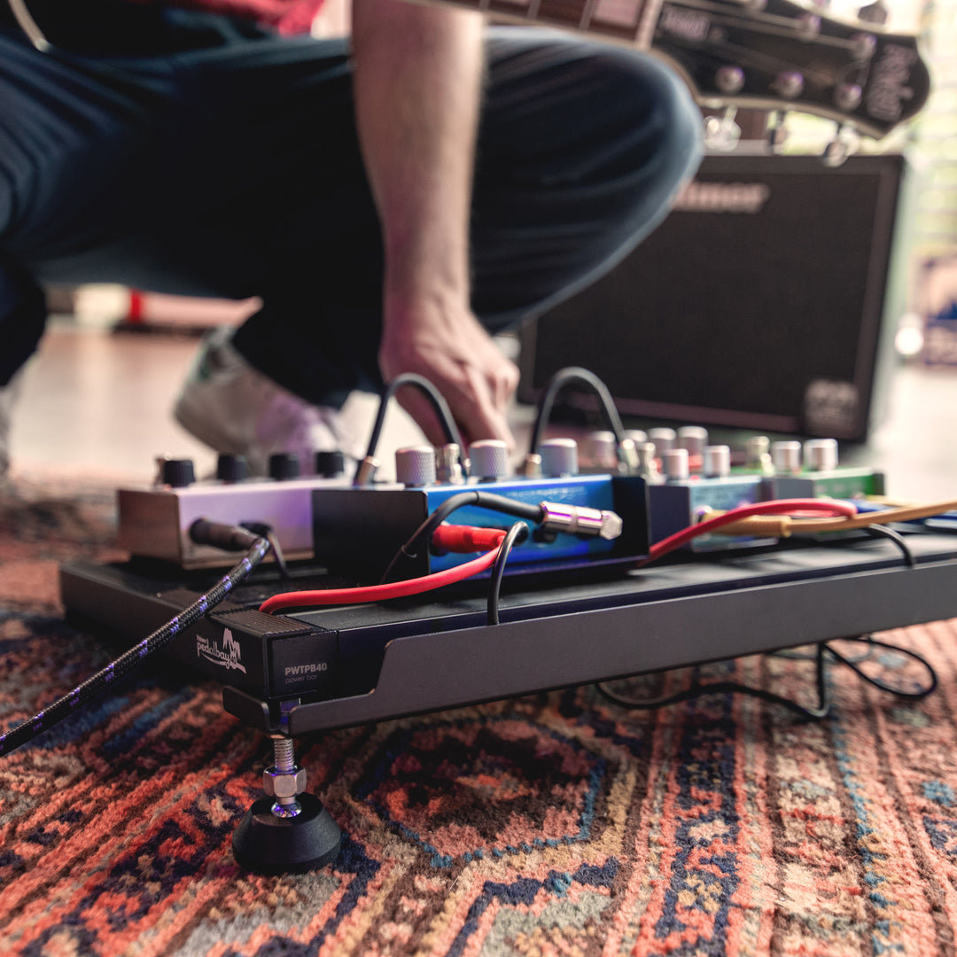 Palmer Pedalbay® 40 PB - Pedalboard inkl. WTPB40-strømbarre