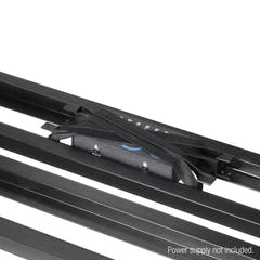 Palmer PEDALBAY® 50 S - Letvægts kompakt pedalboard med beskyttende softcase, 50 cm