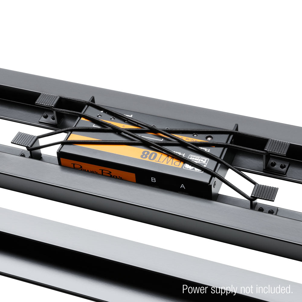 Palmer PEDALBAY® 60 L - Letvægts, justerbart pedalboard med beskyttende softcase, 60 cm