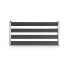 Palmer PEDALBAY® 60 - Letvægts, justerbart pedalboard med beskyttende softcase, 60 cm