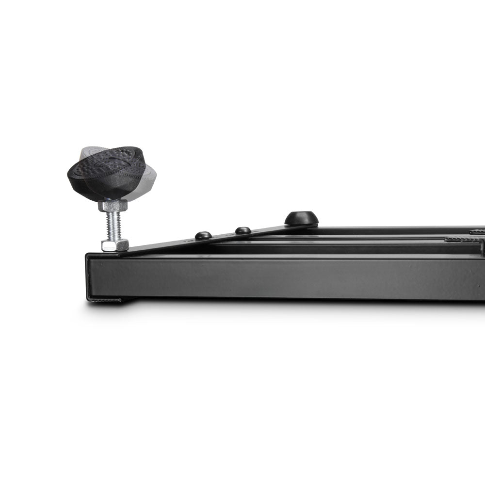 Palmer PEDALBAY® 60 - Letvægts, justerbart pedalboard med beskyttende softcase, 60 cm
