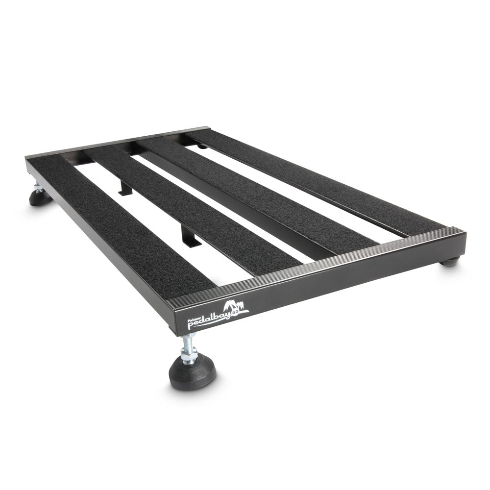 Palmer PEDALBAY® 60 - Letvægts, justerbart pedalboard med beskyttende softcase, 60 cm
