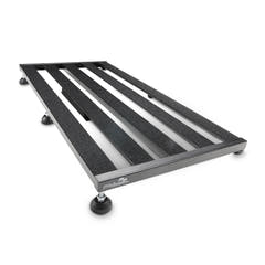 Palmer PEDALBAY® 80 - Letvægts, variabelt pedalboard med beskyttende softcase, 80 cm