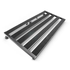 Palmer PEDALBAY® 80 - Letvægts, variabelt pedalboard med beskyttende softcase, 80 cm