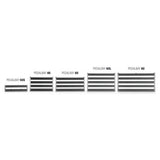 Palmer PEDALBAY® 80 - Letvægts, variabelt pedalboard med beskyttende softcase, 80 cm