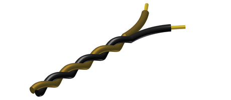 ProCab snoet kabel 2 x 0,5 mm² sort - Brun 100 meter
