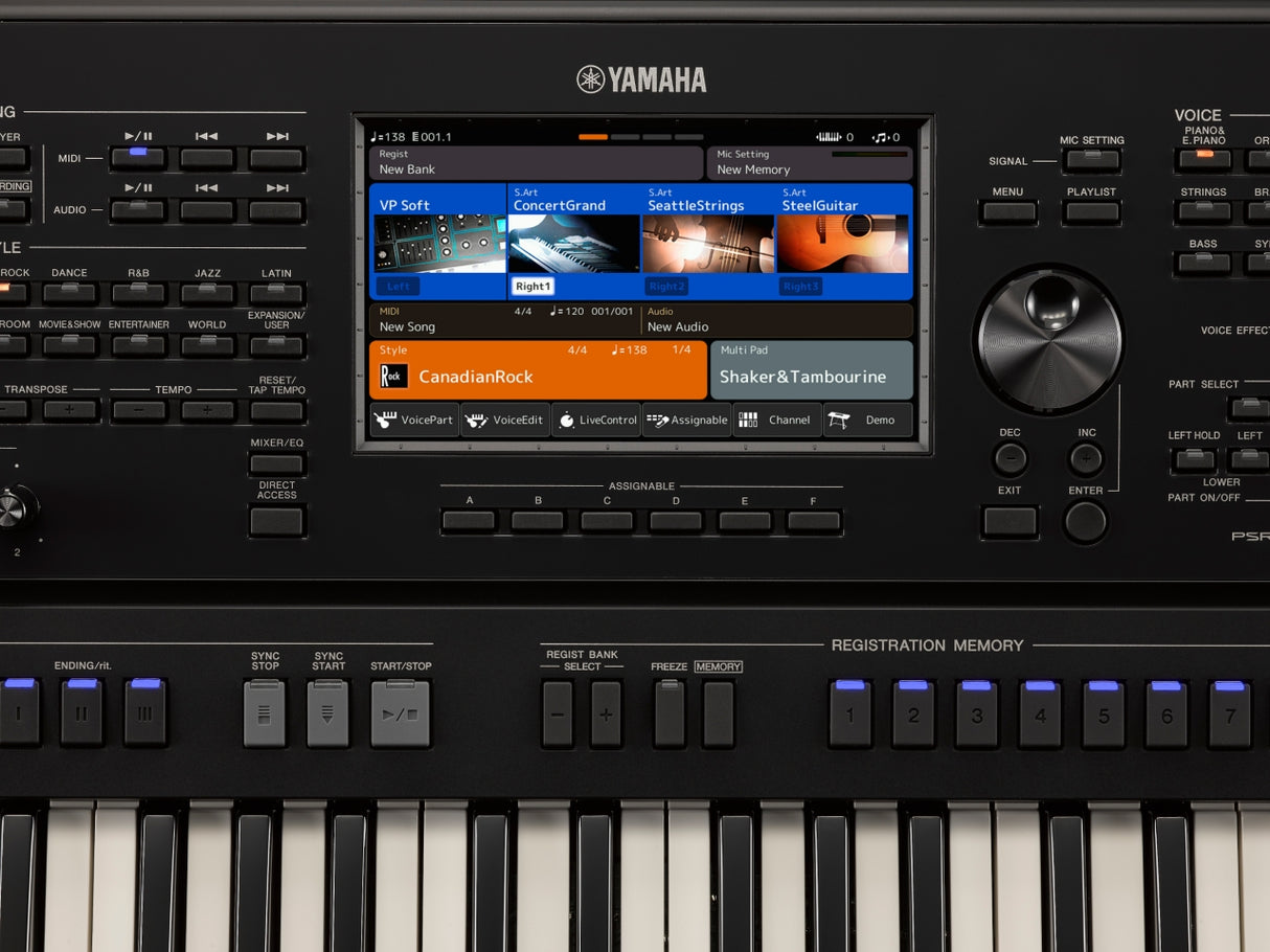 Yamaha PSR-SX700 Keyboard (Sort)
