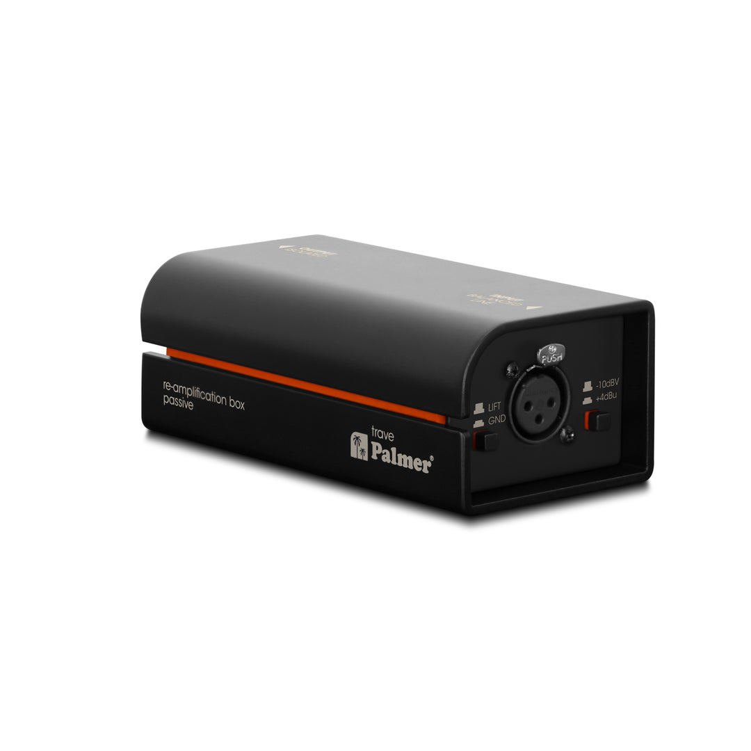 Palmer RIVER trave - Passiv re-amp-boks til korrigering