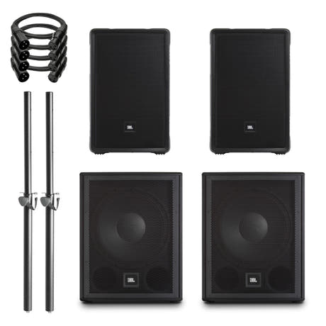 JBL IRX - Aktiv PA Højttaler Bundle