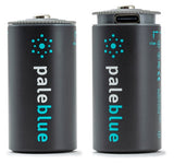 Pale Blue Li-Ion Rechargeable C Battery 2 pack of C Cell with 2x1 USB-C cable