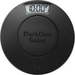 ParkOne Solar Parkeringsur, Sort