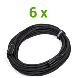 DMX Kabel Pakke (6x15m)