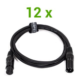 DMX Kabel Pakke (12x1,5m)
