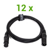 DMX Kabel Pakke (12x1,5m)