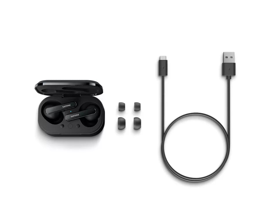 Philips TAT5506BK/00 True Wireless Høretelefoner (Sort)