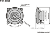 Pioneer TS-1002i Bilhøjttalersæt (10cm, 4")
