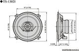 Pioneer TS-1302i Bilhøjttaler (13cm, 5,25")