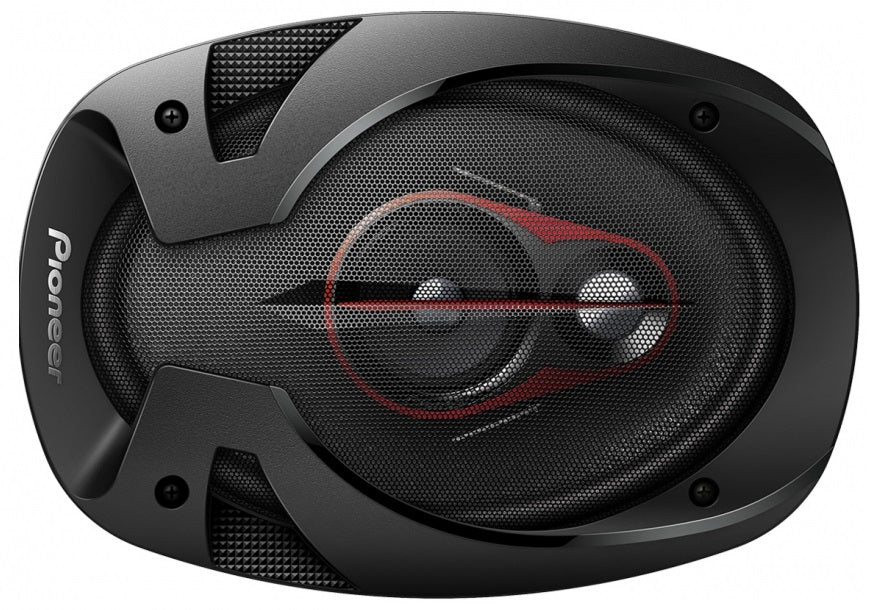 Pioneer TS-R6951S KRaftuld 3-vejs Fuldtone Bilhøjttaler (6"x9")