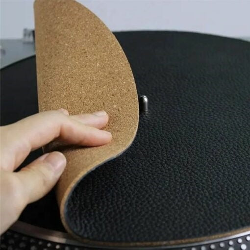 Slipmat - Kork/Læder