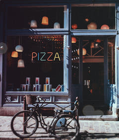 Neonskilt "Pizza" (60cm)