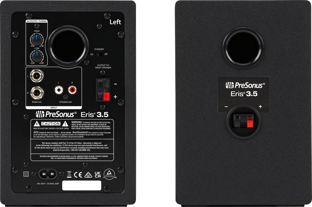 Presonus Eris 3.5 2nd Gen Studie Monitors (Par)