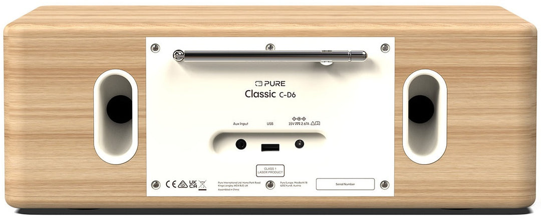 Pure Classic C-D6 Cotton White/Oak