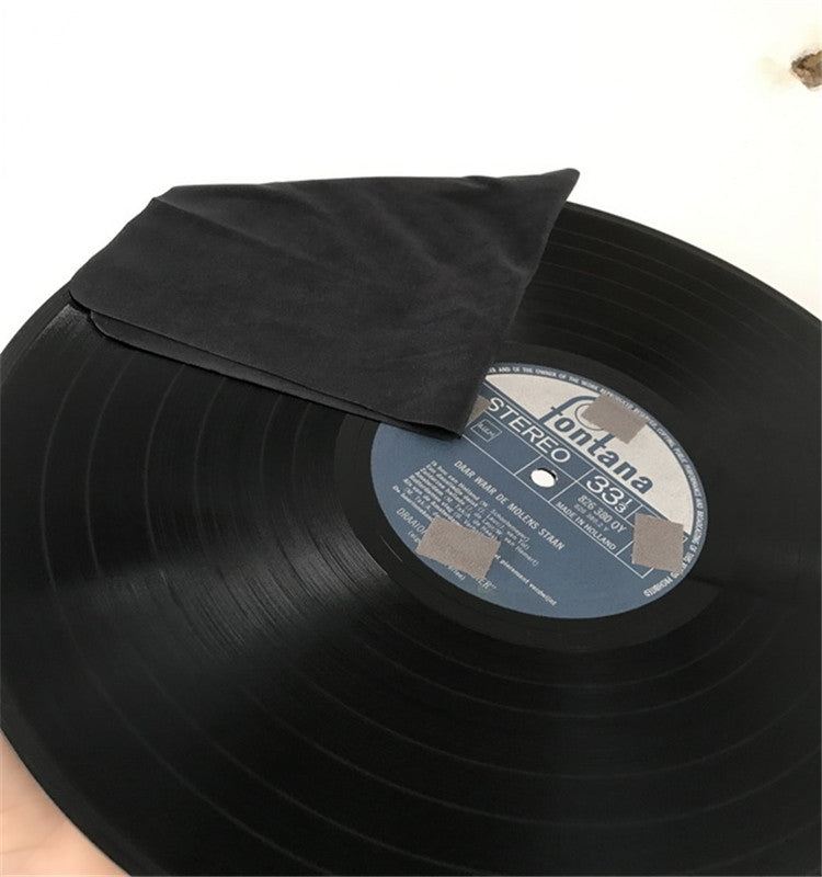 Mikrofiber renseklude til vinyl plader (5-pak)