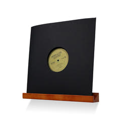 Display hylde til Vinylplader - Paulownia træ