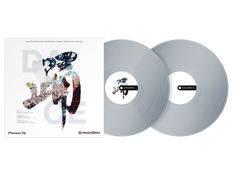 RB-VD2-CL Rekordbox control vinyl (sæt af 2) (transparent)