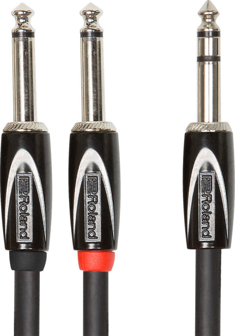 Roland Y-splitkabel Stereo til 2x Mono Jack (3m)