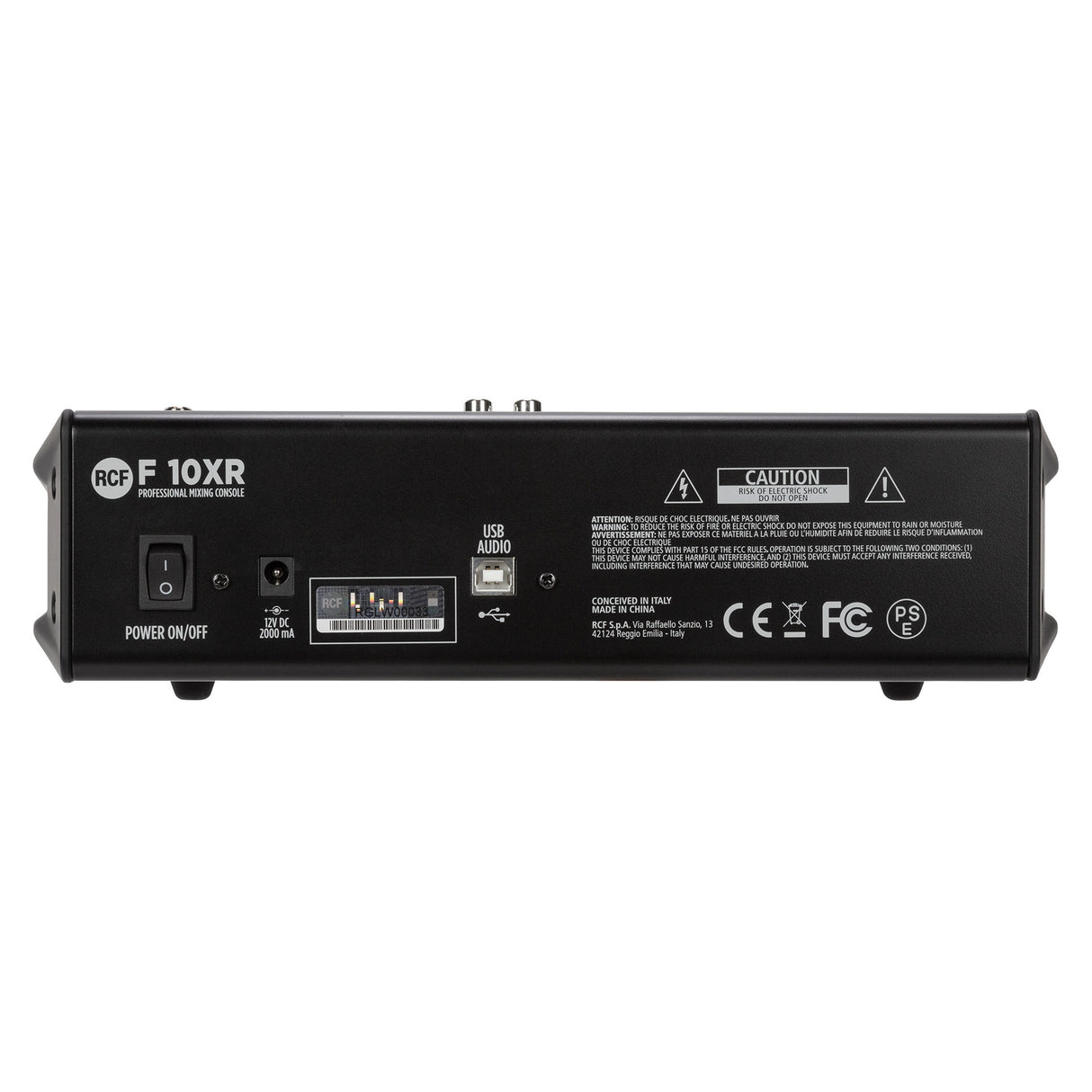 RCF F 10XR Live mixer, DSP og USB