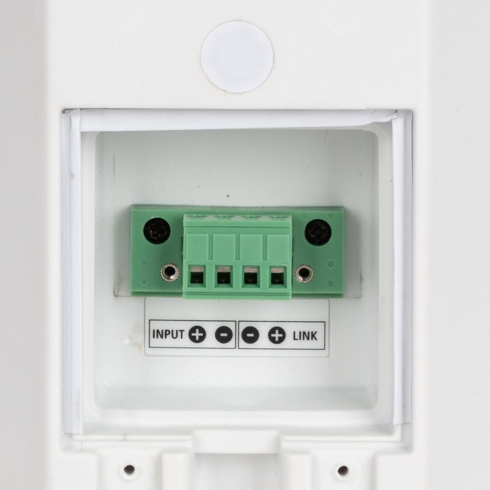 RCF væghøjttaler 2-vejs 4" sæt (2 styk) 40W 100 V IP55, Hvid