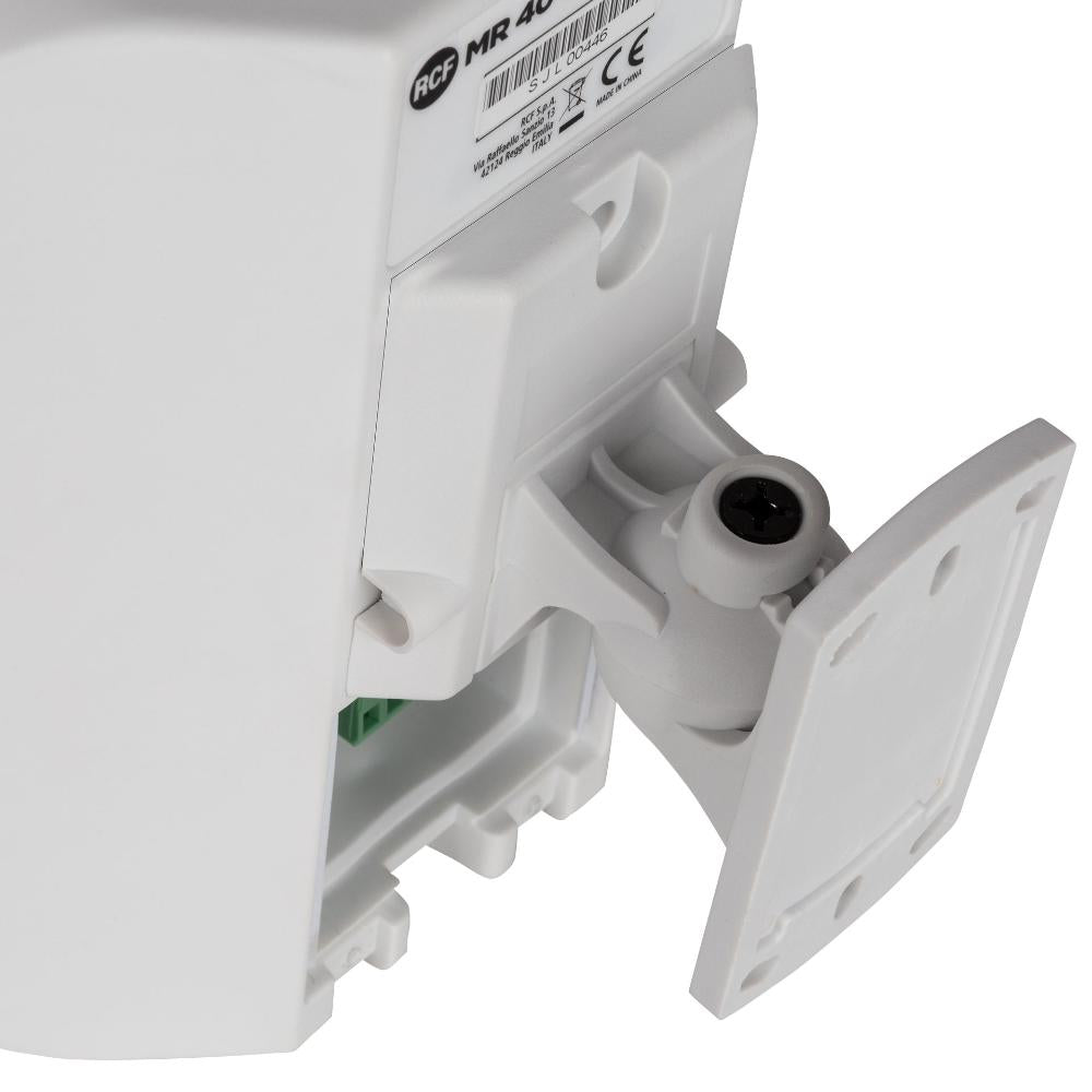 RCF væghøjttaler 2-vejs 4" sæt (2 styk) 40W 100 V IP55, Hvid