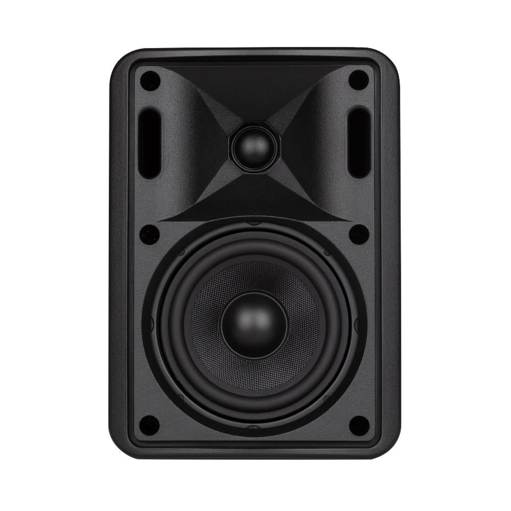 RCF væghøjttaler 2-vejs 4" sæt (2 styk) 40W 8 Ohm IP55, Sort