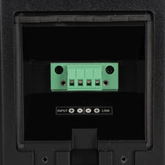 RCF væghøjttaler 2-vejs 5" sæt (2 styk) 60W 8 Ohm IP55, Sort