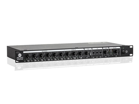 RCF installations mixer 9 input og 3 zoner