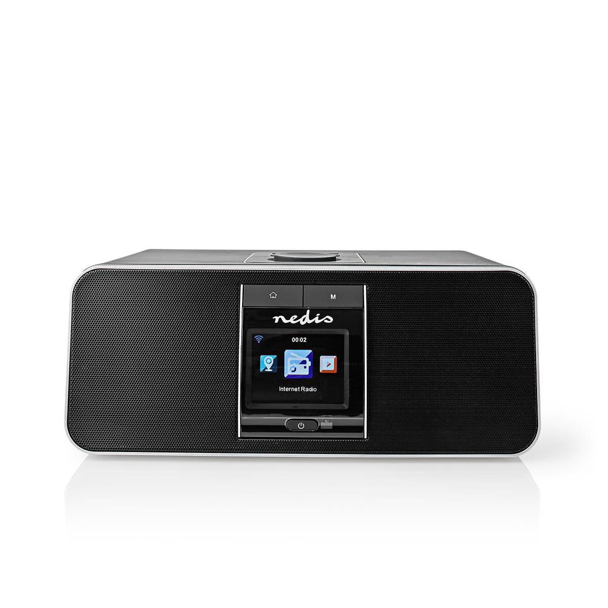 Internet Radio m. FM/DAB+/Bluetooth (Sort, Sølv)