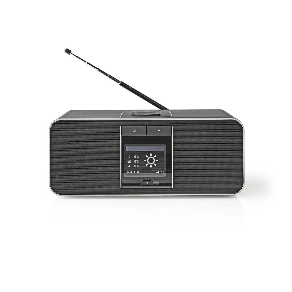 Internet Radio m. FM/DAB+/Bluetooth (Sort, Sølv)