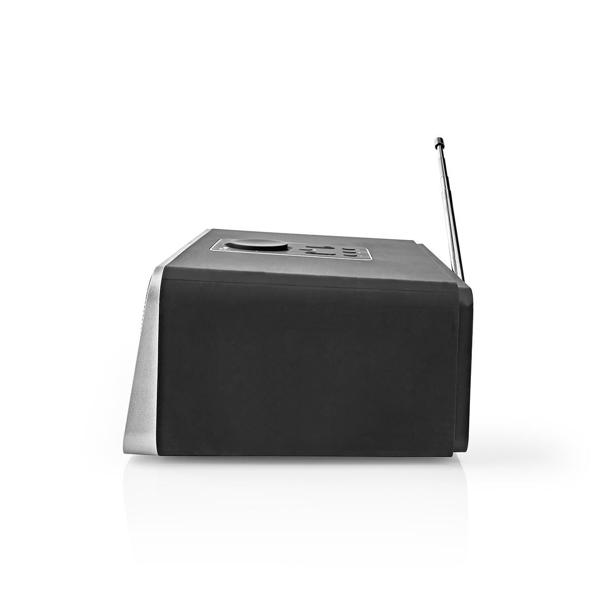 Internet Radio m. FM/DAB+/Bluetooth (Sort, Sølv)