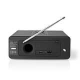 Internet Radio m. FM/DAB+/Bluetooth (Sort, Sølv)