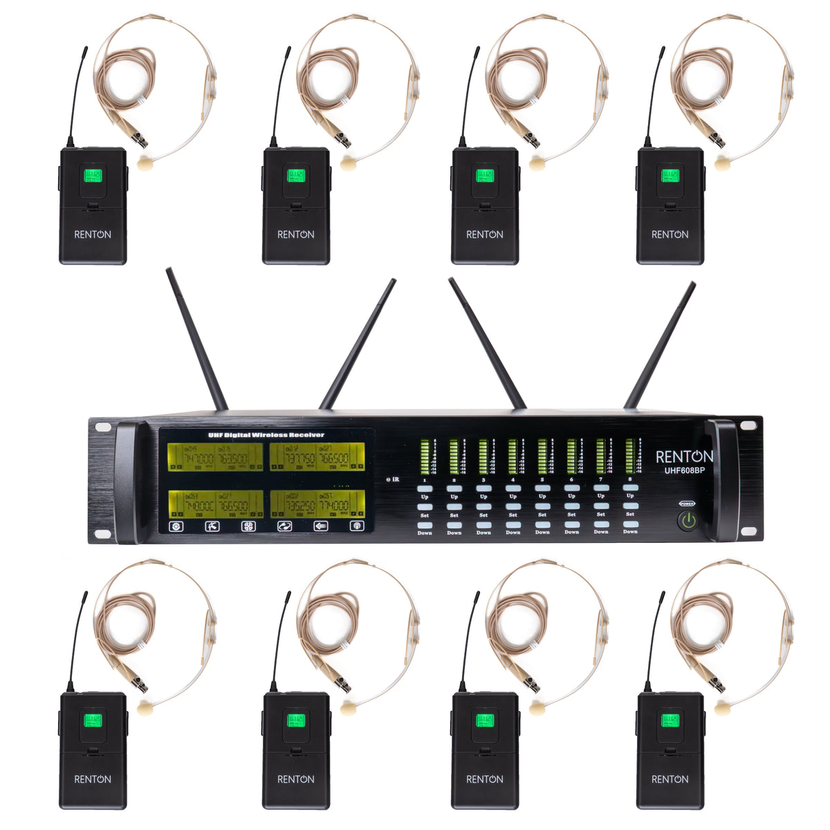 Renton Pro Wireless Headset (8 channels) – SoundStoreXL