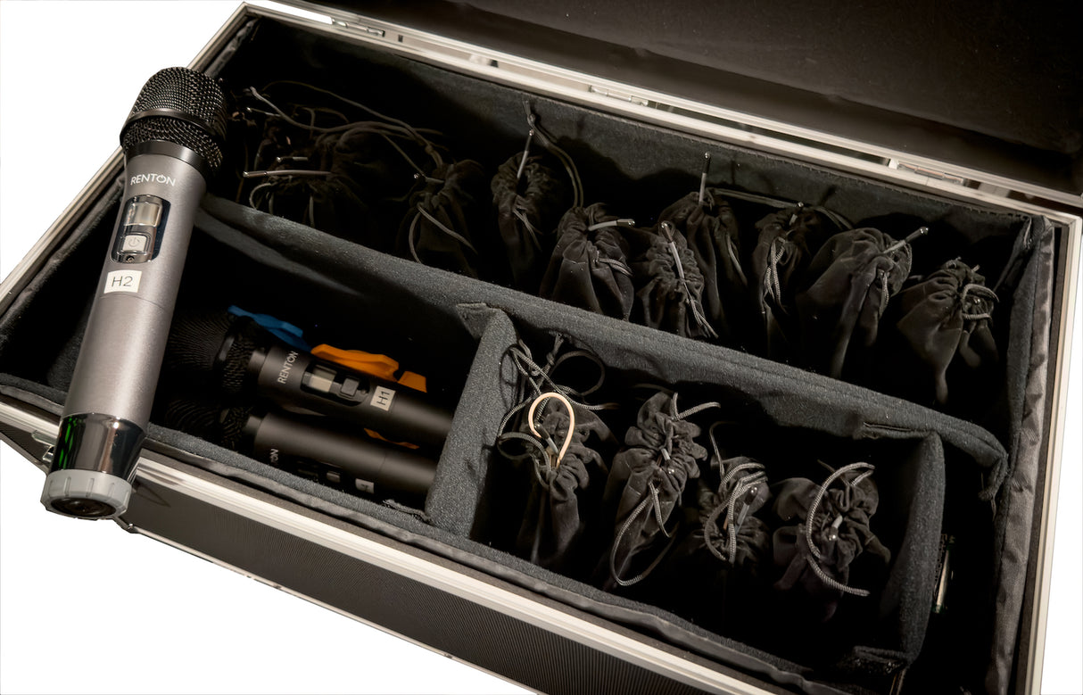 Renton Rack Trådløst System (20 Headset)