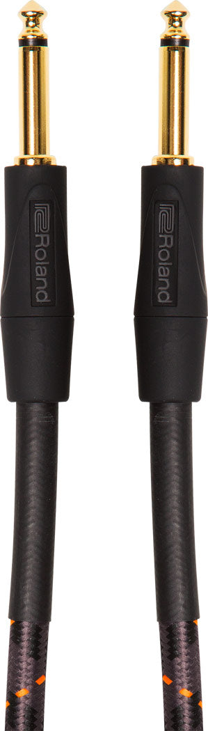 Roland "GOLD" Instrument Kabel 6.3mm Jack mono til 6.3mm Jack mono