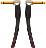 Roland "GOLD" Patchkabel 6.3mm Vinkel Jack mono til 6.3mm Vinkel Jack mono