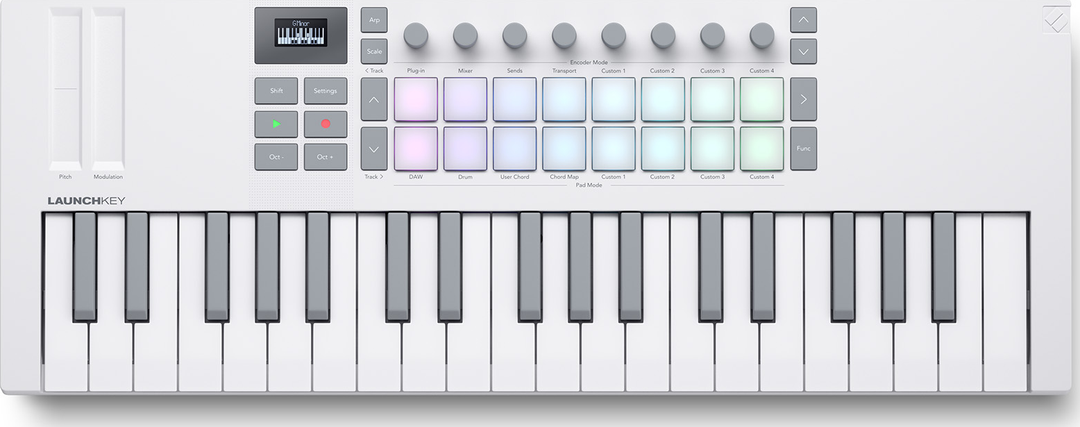 Novation Launchkey MINI 37 MK4 Keyboard (Hvid)