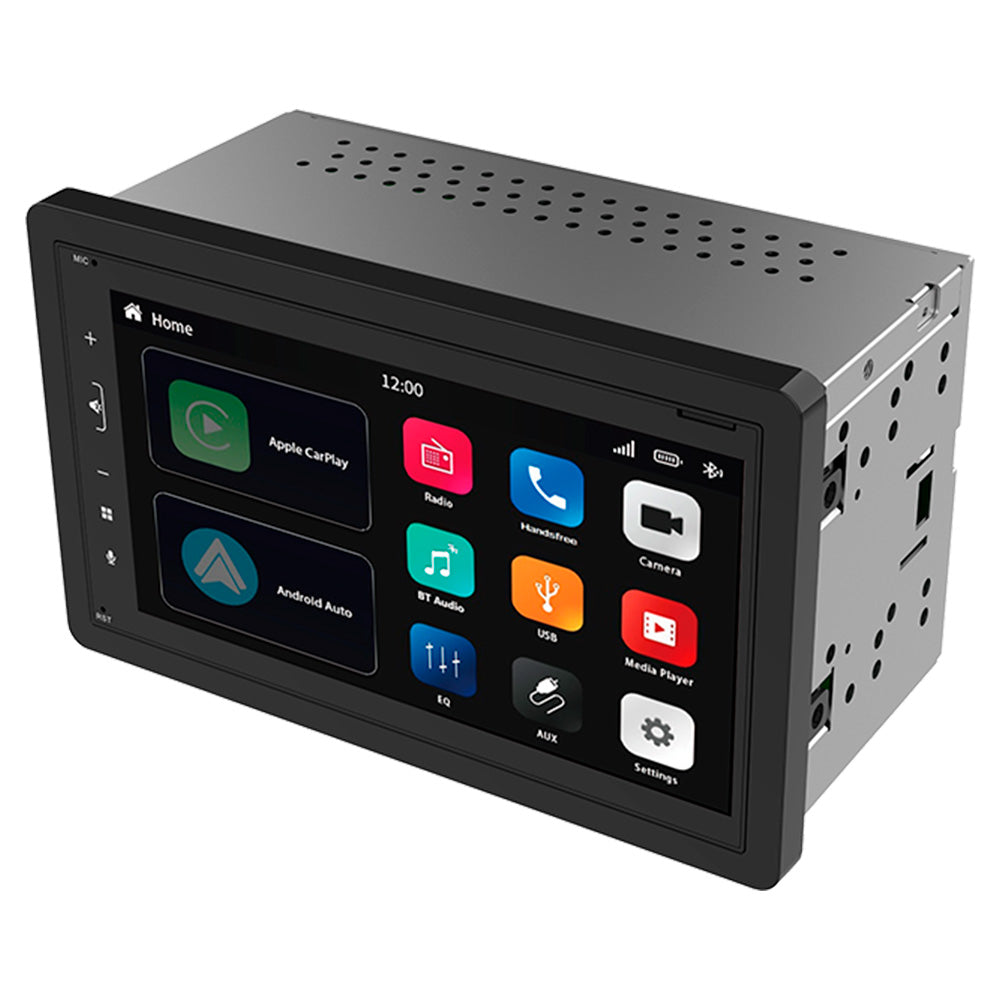 AIWA IC-820 6,75" Bilradio med Apple CarPlay, Android Auto, DAB og Bluetooth