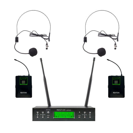 Renton Pro Trådløs Headset (2 kanaler)